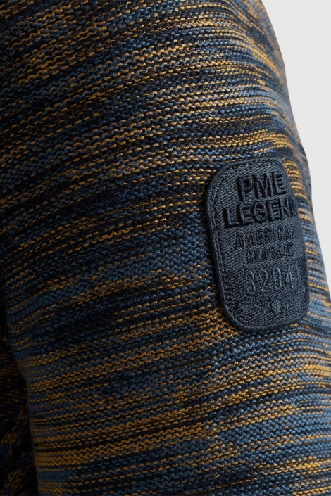 PME legend r-neck cotton mouline knit